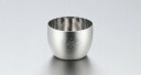 【直送品】18-8ステンレスぐい呑み サテン仕上げ 桜 SR-001 φ63×45mm 100ml 2024 STAGE GIFT CATALOG【ヘルシ価格】キッチン用品 食器 酒用品 酒器 晩酌 カップ