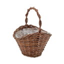 【直送品】ガーデンバスケット ワイドM 11610 W22.5×D18×H27(15.5) POSH LIVING 2024 Collection【ヘルシ価格】インテリア インテリア小物 かご 籠 バスケット 小物入れ