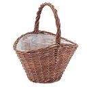 【直送品】ガーデンバスケット ワイドL 11611 W30.5×D25.5 ×H36(20) POSH LIVING 2024 Collection【ヘルシ価格】インテリア インテリア小物 かご 籠 バスケット 小物入れ