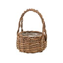 【直送品】ガーデンバスケット ラウンドS 11655 φ14×H21(8.5) POSH LIVING 2024 Collection【ヘルシ価格】インテリア インテリア小物 かご 籠 バスケット 小物入れ