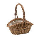 【直送品】ガーデンバスケット ウェーブM 11659 W24×D18×H25(10.5) POSH LIVING 2024 Collection【ヘルシ価格】イ...