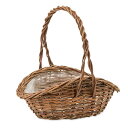 【直送品】ガーデンバスケット ウェーブL 11660 W30.5×D20.5×H31(12.5) POSH LIVING 2024 Collection【ヘルシ価格】インテリア インテリア小物 かご 籠 バスケット 小物入れ