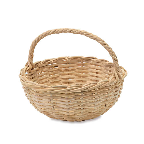 【直送品】ハーフサークルバスケット 11692 φ29×H25(13) POSH LIVING 2024 Collection【ヘルシ価格】インテリア インテリア小物 かご 籠 バスケット 小物入れ