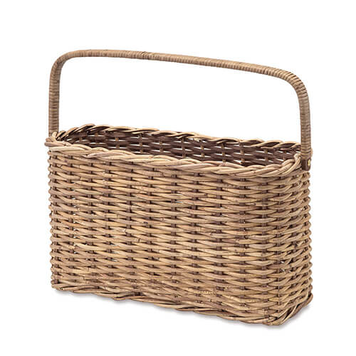 【直送品】レクトハンドルバスケット 11699 W46×D18×H38(26) POSH LIVING 2024 Collection【ヘルシ価格】インテリア インテリア小物 かご 籠 バスケット 小物入れのサムネイル