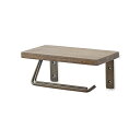 【直送品】トイレットペーパーホルダー シングル アンティークゴールド 41379 W20×D11×H9 POSH LIVING 2024 Collection【ヘルシ価格】日用品雑貨 トイレ用品 トイレットペーパーホルダー