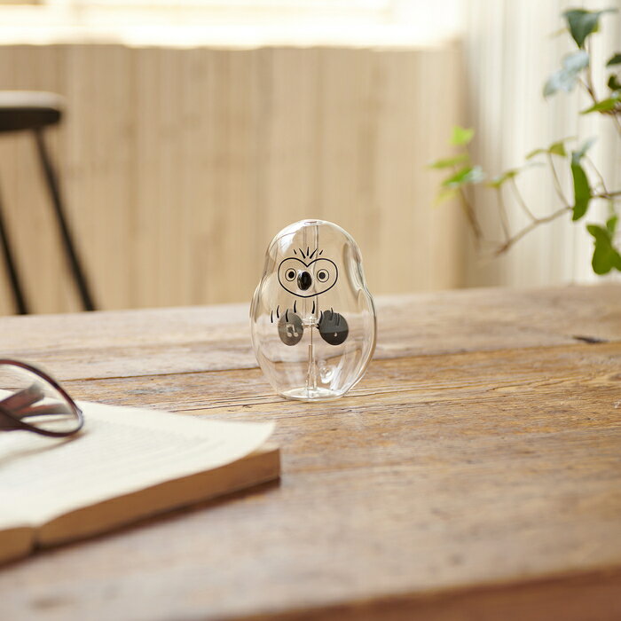 【直送品】ラジオメーター ふくろう 333-286 H85×W65×D60mm Chatani Catalog vol.46【ヘルシ価格】インテリア インテリア小物 置物 ラジオメーター [2]