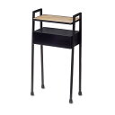 【直送品】サイドテーブル 41411 W28.4×D16×H54 2.58kg POSH LIVING Collection 2025【ヘルシ価格】インテリア 家具 収納家具 テーブル 机 サイドテーブル