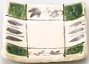 【2個セット】【直送品】福豆皿 19671 織部志野 7.8×6.2cm 舞陶館 BUTOUKAN【ヘルシ価格】キッチン用品 食器 皿 小皿 豆皿 和食器