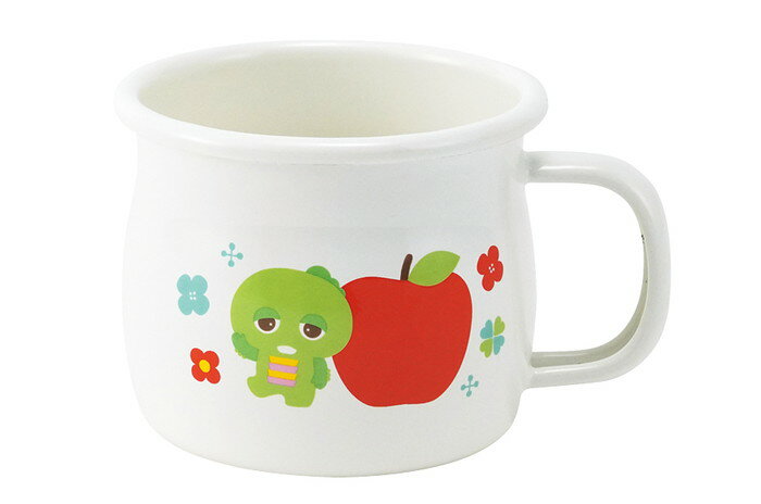 【直送品】ガチャピン・ムック ホーローマグカップ GMJ-2407 ガチャピン/GMJ-2408 ムック ほうろう用鋼..