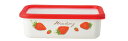 【直送品】ストロベリー 浅型角容器M STB-M 175×115×55mm 280g 760ml 2025 STAGE GIFT CATALOG 229シリーズ【ヘルシ価格】キッチン用品 調理器具 料理 クッキング 保存容器 キャニスター