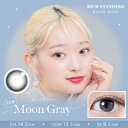【ネコポス】【高度管理医療機器】RICHSTANDARD(リッチスタンダード) 2WEEK MOON GRAY(ムーングレー) 2週間 1箱6枚入り 度あり 度なし【割引不可品】コンタクトレンズ カラコン コンタクト ツーウィーク 使い捨て