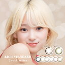 【ネコポス】【高度管理医療機器】リッチスタンダード 2WEEK パールオリーブ RICH STANDARD 6pc ツーウィークコンタクト【割引不可品】コンタクトレンズ カラコン 2週間使い捨て 低含水レンズ