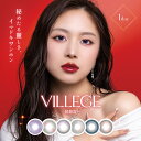 【ネコポス】【高度管理医療機器】VILLEGE (ヴィレジェ) ワンデー モウタンブラウン 1day 1箱10枚入り 度あり 度なし【割引不可品】コンタクトレンズ カラコン 個性カラー 1day ワンデー 1日使い捨て