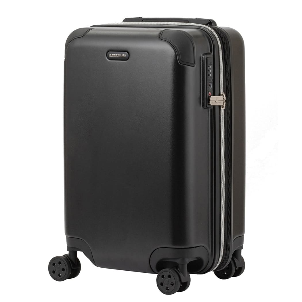 Carry Cases - 【直送品】LEGEND WALKER 5512 EARTH スーツケース 5512-57 57cm/51(61)L ディープブラック/オーシャンブルー/サンセットピンク/グラスグリーン/ホワイトサンド/ストーンベージュ/オークイエロー/アンバーブラウン【ヘルシ価格】スーツケース キャリーバッグ 旅行 トラベル