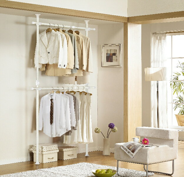 大感謝価格 ドリームハンガー WJ-120 ホワイト 送料無料 直送品。代引不可・同梱不可・返品キャンセル・割引不可 収納 家具 物干し