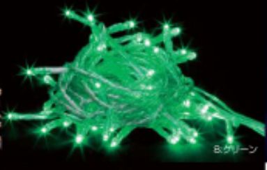 大感謝価格 8 LED-PL-50-4M-G グリーン 送料無料 直送品。代引・・同梱・返品・キャン ...