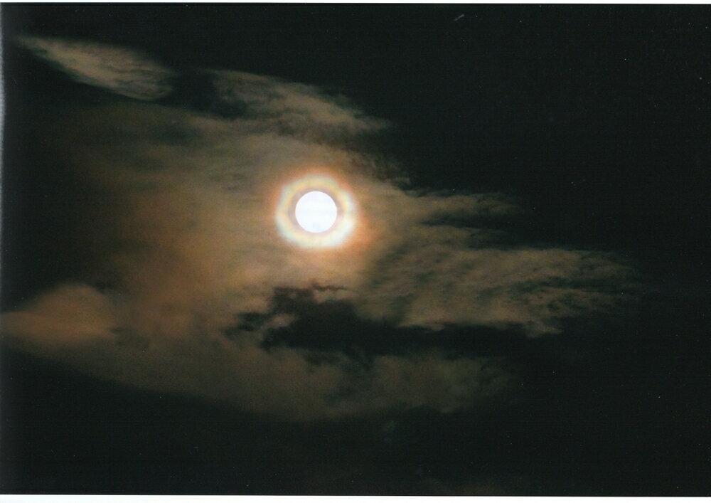 秋元隆良氏 奇跡の写真 「月光のドラゴンアイ」画像名 EPSON 358【割引不可品】パワースポット スピリチュアル 銀塩生写真 インテリア