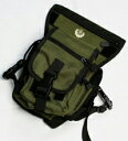 送料無料 陸上自衛隊ミリタリーレッグポーチ カーキ アーミー メンズ 男性用 鞄 かばん バッグ アウトドア 旅行 キャンプ その1
