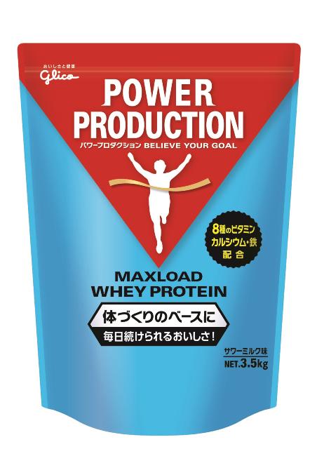 プロテイン グリコ【大感謝価格 】グリコ パワープロダクション マックスロード ホエイプロテイン 3.0kg サワーミルク味　76077