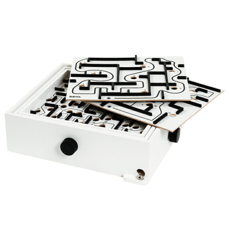 【ヘルシ価格 】BRIO ブリオ ラビリンスゲーム ホワイト 限定色