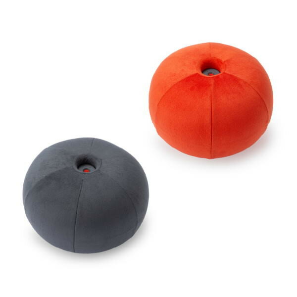 【直送品】ドリーム プロイデア ハグスフィア グレー/オレンジレッド【ヘルシ価格】ハグスフィア バストケア ストレッチ エクササイズ