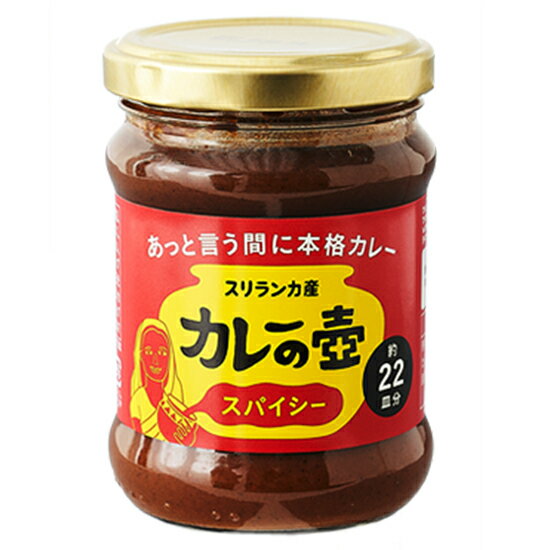 【あす楽対応】【ヘルシ価格 】【2個セット】第3世界ショップ カレーの壺 スパイシー 220g×2個セット【賞味期限　2024.05】【完売後、売価精査品】【返品キャンセル不可品】のサムネイル