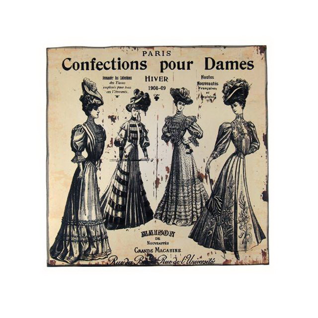 【楽天倉庫直送品】【大感謝価格】ウッドボード Confections pour Dames 28654