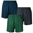 【大感謝価格】ロングガード トランクス3色組 M/L/LL k12660