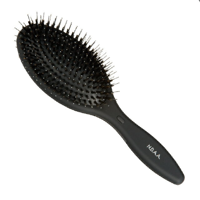 【楽天倉庫直送h】N.B.A.A. ブロークッションブラシ 大 ブラック NB-BC4