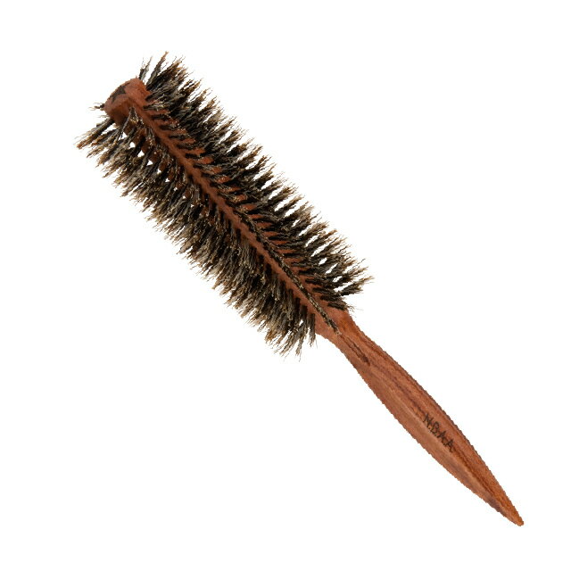 【楽天倉庫直送h】N.B.A.A.ソフトロールブラシ ナチュラルウッド BSN45