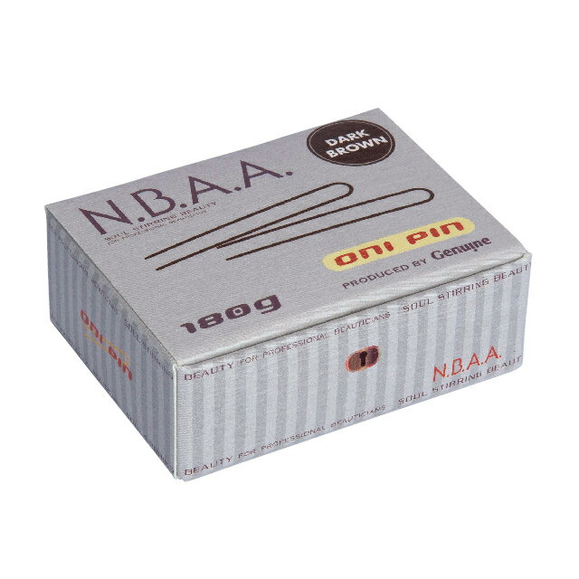 【楽天倉庫直送品】【大感謝価格】N.B.A.A.オニピン NB-P06 ダークブラウン 180g