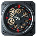 【楽天倉庫直送品】【ヘルシ価格】東洋石創 Gear Clock 壁掛け式 50305