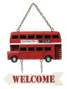 【楽天倉庫直送品】【ヘルシ価格】東洋石創 ウェルカムボード LONDON Bus 43152