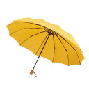 【直送品】12本骨折りたたみ傘 江戸 山吹 SMV-40548【割引不可品】ファッション 傘 雨具 和柄 折りたたみ傘 雨具 12本骨 木製ハンドル