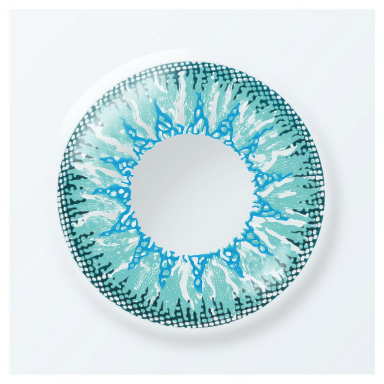 【ヘルシ価格 】カラコン カラーコンタクト QUALITE クオリテ UV トロピカルターコイズ Q045 1day 1箱6枚 度あり 度なし