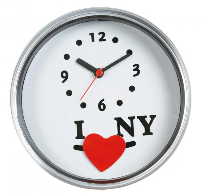 【楽天倉庫直送品】東洋石創 掛け時計 CAN CLOCK I?NY 29009【ヘルシ価格】 インテリア クロック 掛け時計 乾電池式