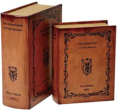【楽天倉庫直送品】東洋石創 洋書風小物入れ BOOK BOX 2個セット 28200【ヘルシ価格】 インテリア 収納 ブック型 本型 収納ボックス 小物入れのサムネイル