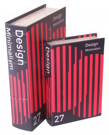 【楽天倉庫直送品】東洋石創 洋書風小物入れ BOOK BOX 2個セット 28524【ヘルシ価格】 インテリア 収納 ブック型 本型 収納ボックス 小物入れ