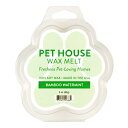 【8個セット】PET HOUSE ワックスメルツ バンブーウォーターミント 90gx8個セット【ヘルシ価格】 芳香剤 消臭剤 ソイワックス エッセンシャルオイル...