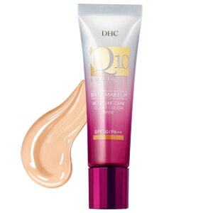 DHC Q10モイスチュアケア クリアカラーベース アプリコット 30g【ヘルシ価格】【返品キャンセル不可】 化粧品 ベースメイク 化粧下地 カラーコントロール 日やけ止め 年齢肌ケア 無香料 パラベンフリー 天然成分配合 SPF30 PA++のサムネイル