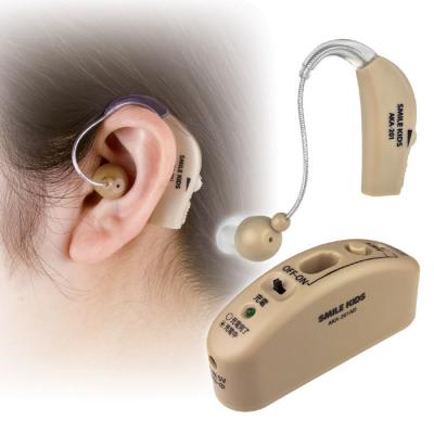 充電式 耳かけ集音器 AKA-201【割引不可品】 集音器 小型 充電式 耳かけ 左右両耳対応