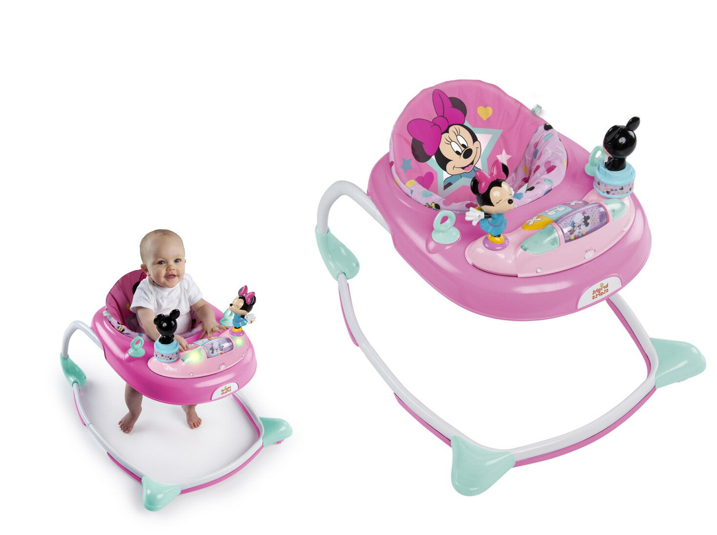 おもちゃ 歩行器 ウォーカー ベビー キッズ 着後レビューで 赤ちゃん 女の子 男の子 出産祝い ディズニーベビー スターズスマイルズ プレゼント Kidsii ミニーマウス ギフト 誕生日 ツー