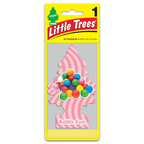 【正規輸入品】【ネコポス】【12個セット】リトル・ツリー バブル・ガム 10348x12個セット【ヘルシ価格】 芳香剤 車内 部屋 エアーフレッシュナー 吊り下げ型 アメリカ 車用芳香剤 カー用品