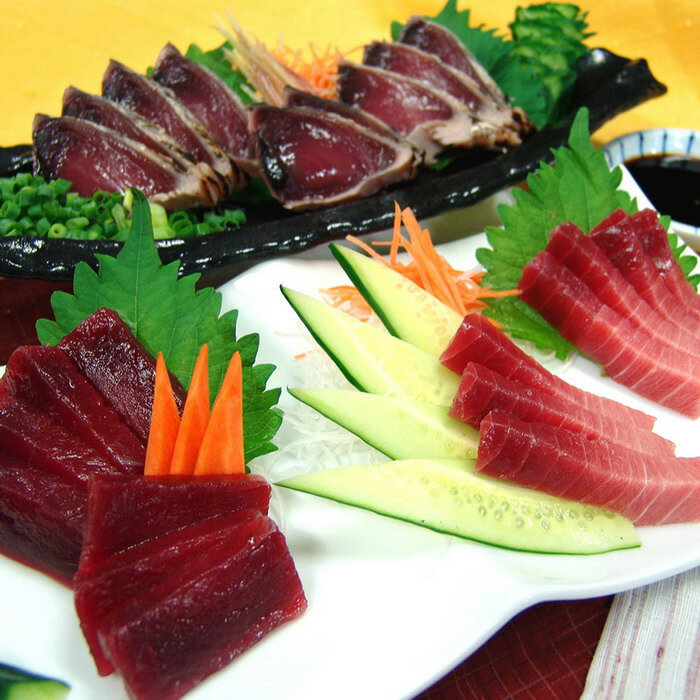 【直送】【北海道沖縄離島不可】静岡 南まぐろ＆鰹尽くし A【ヘルシ価格】 食品 水産品 南まぐろ 一本釣りかつお セット