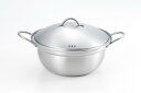 【直送品】ステンレス製寄せ・しゃぶ鍋24cm YS-100 0386093 2022 STAGE GIFT CATALOG 229シリーズ 母の日【ヘルシ価格】...