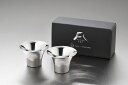 【直送品】富士山ぐい呑み2Pステン FM-101 0386100 2022 STAGE GIFT CATALOG 229シリーズ 母の日【ヘルシ価格】 キッチン用品 ワイン 酒用品 酒器 ぐい呑み ステンレス 冷酒杯