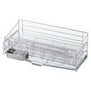 【楽天倉庫直送品】下村企販売 サポート水切りが出てくる 水切りバスケット48タイプ 41713【割引不可品】 キッチン用品 整理用品 水切り ラック バスケット...