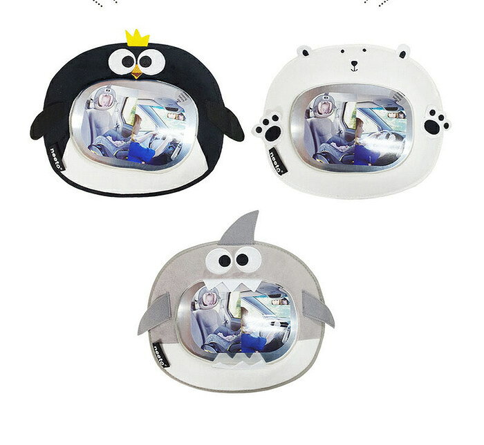 【直送品】organicfactory（オーガニックファクトリー） セーフティーミラー ペンギン og14-penguin【北海道沖縄離島不可】 セーフティーミラー 車内 ベビーサークル 鏡 割れにくい 取付簡単