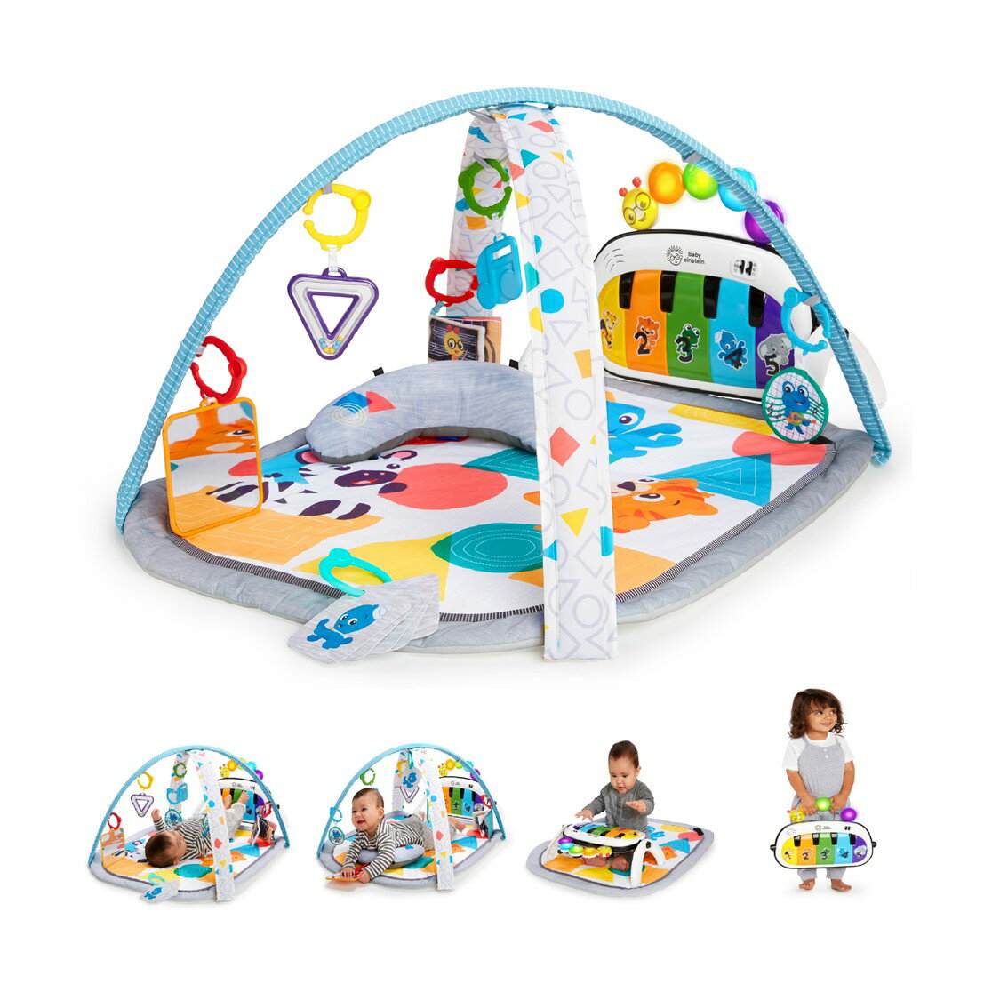 キッズ・ツー KidsII ベビーアインシュタイン 4in1 キッキンチューンズ・ジム【ヘルシ価格】 おもちゃ 玩具 ベビー プレイジム