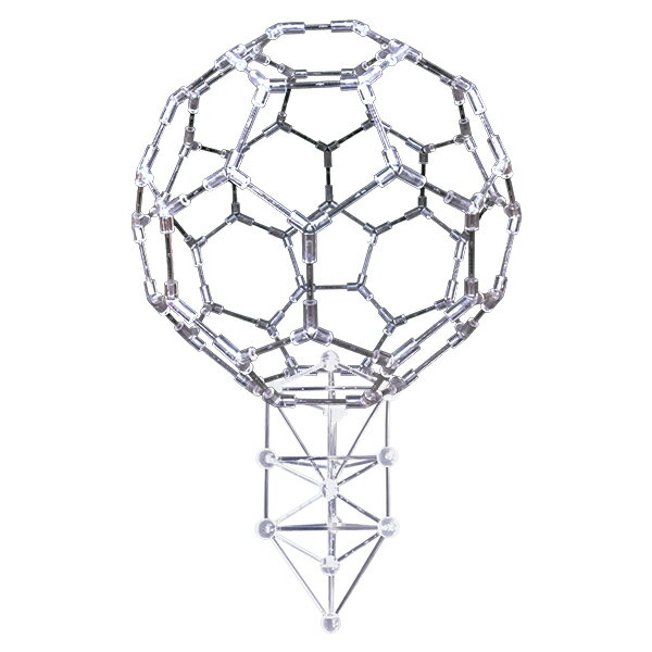 模型 バッキーボール 組立式 +3Dカバラ パドマ【割引不可品】 インテリア 開運祈願 バッキーボール 生命の樹 カタカムナ